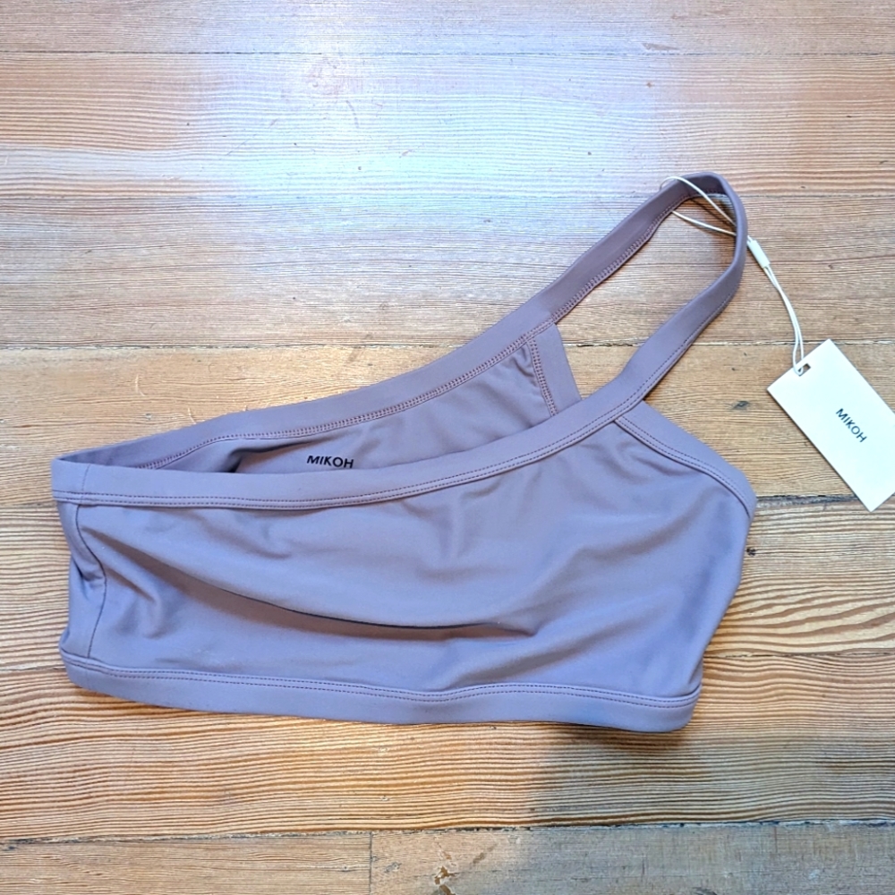 Mikoh asymmetrical top, lavender